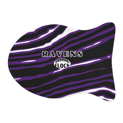 Baltimore Ravens Flock Pet Feeding Mats - Perfect for Dogs and Cats