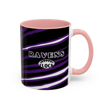 Baltimore Ravens Flock Coffee Mug (11 oz)