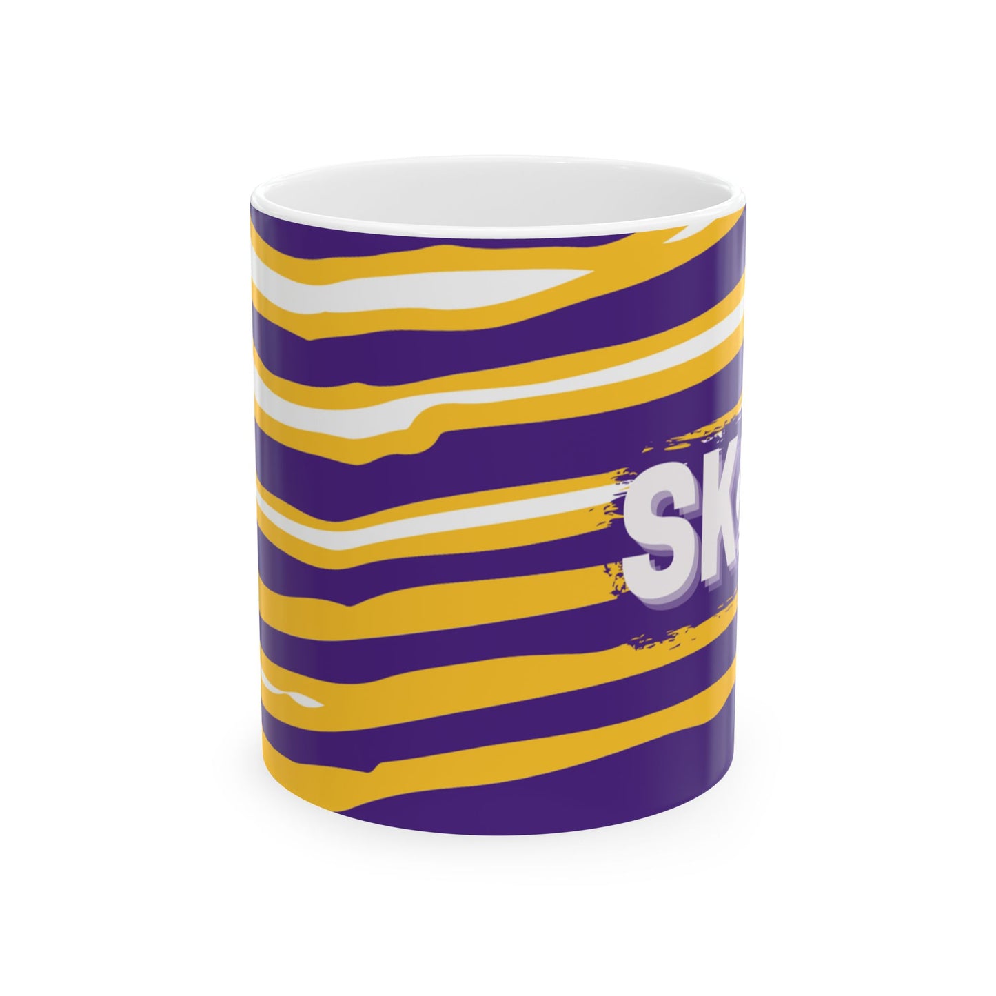 Minnesota Vikings SKOL Ceramic Mug, (11oz)
