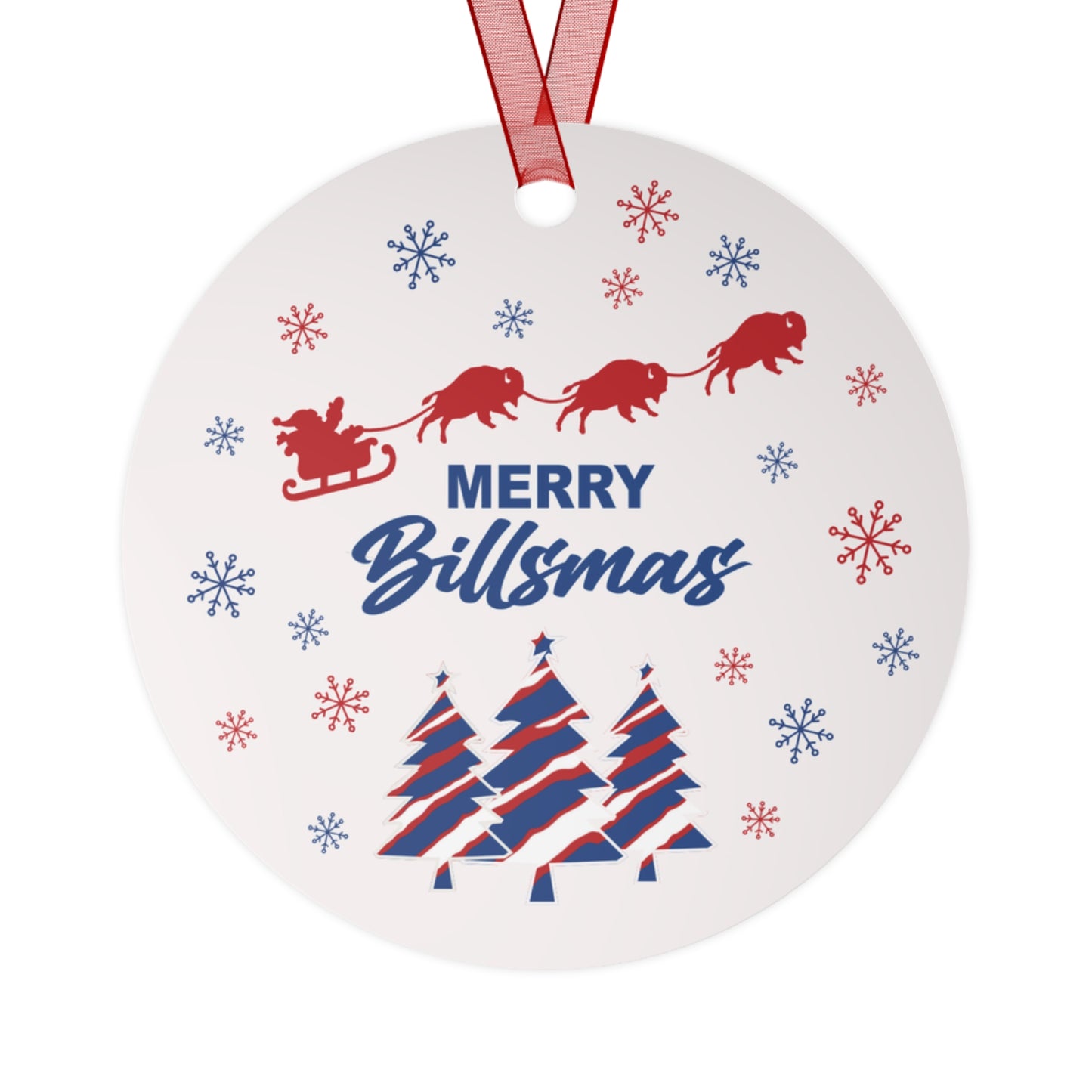Merry Billsmas Holiday Ornament