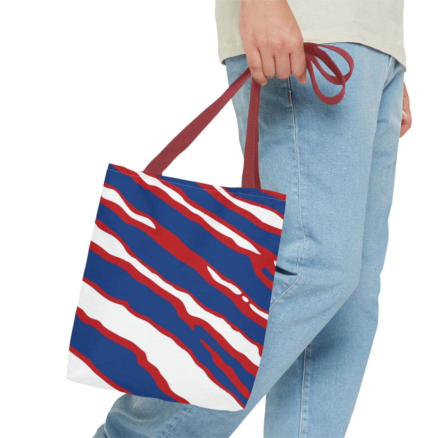 Buffalo Fan Tote Bag, Canvas Bag, Everyday Shopper, Beach Essential, Gift for Her, Carry All, Buffalo Fan Gift