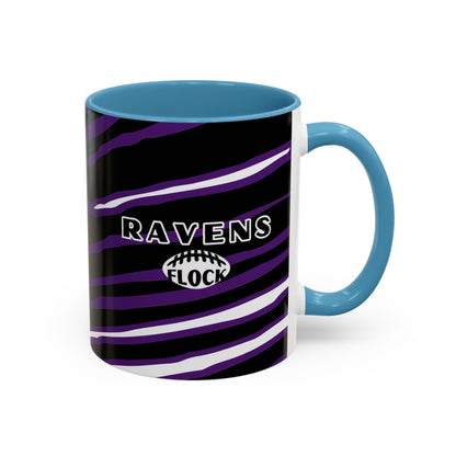 Baltimore Ravens Flock Coffee Mug (11 oz)