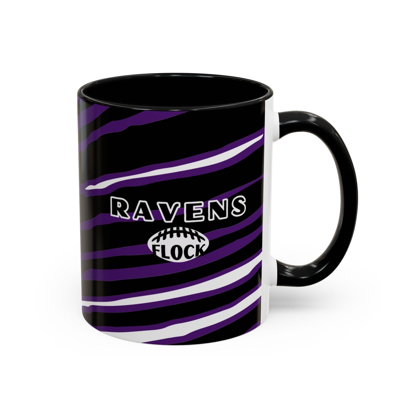 Baltimore Ravens Flock Coffee Mug (11 oz)