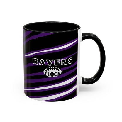 Baltimore Ravens Flock Coffee Mug (11 oz)