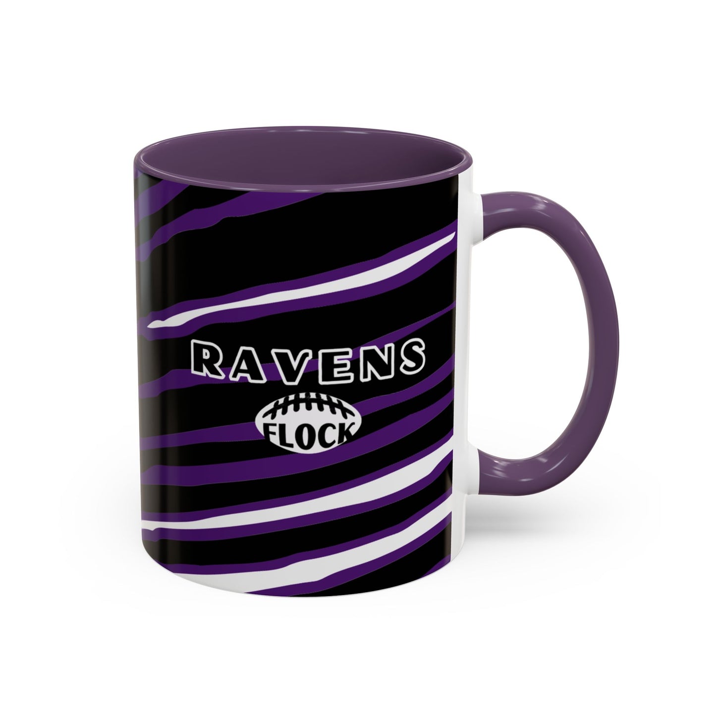 Baltimore Ravens Flock Coffee Mug (11 oz)