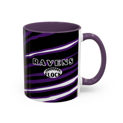 Baltimore Ravens Flock Coffee Mug (11 oz)