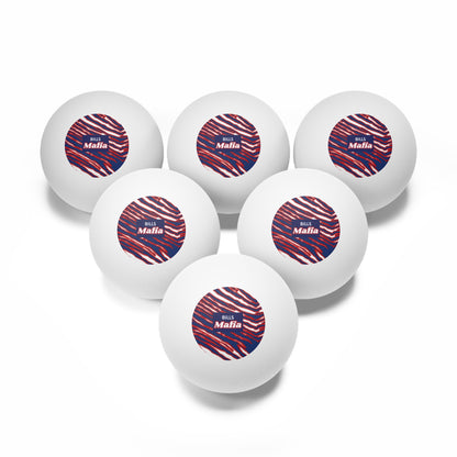 Buffalo Bills Mafia Ping Pong Ball Set, 6 balls - Buffalo Bills Gift