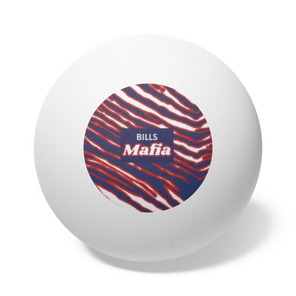 Buffalo Bills Mafia Ping Pong Ball Set, 6 balls - Buffalo Bills Gift