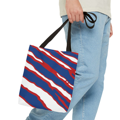 Buffalo Fan Tote Bag, Canvas Bag, Everyday Shopper, Beach Essential, Gift for Her, Carry All, Buffalo Fan Gift