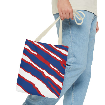 Buffalo Fan Tote Bag, Canvas Bag, Everyday Shopper, Beach Essential, Gift for Her, Carry All, Buffalo Fan Gift