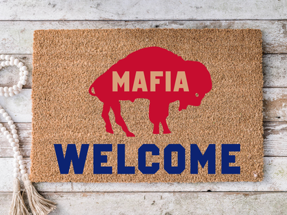 Bills Mafia Welcome Doormat