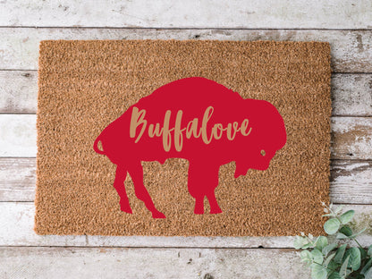 Buffalo Love Doormat