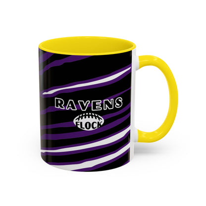 Baltimore Ravens Flock Coffee Mug (11 oz)
