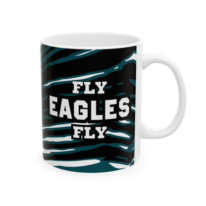Philadelphia Eagles "Fly Eagles Fly" Coffee Mug (11oz, 15oz) | Philadelphia Eagles Gift