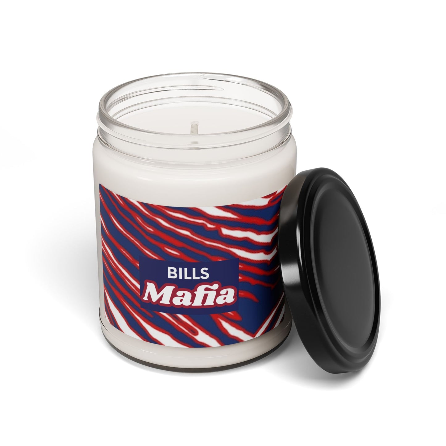 Bills Mafia Candle | 9oz Scented Soy Candle, Buffalo Bills Gift