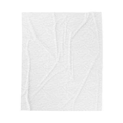 Baseball Moms Club Velveteen Blanket | Vintage Blue Pinstripe Throw