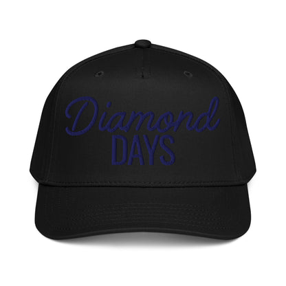 Diamond Days Embroidered Baseball Mom Snapback Hat