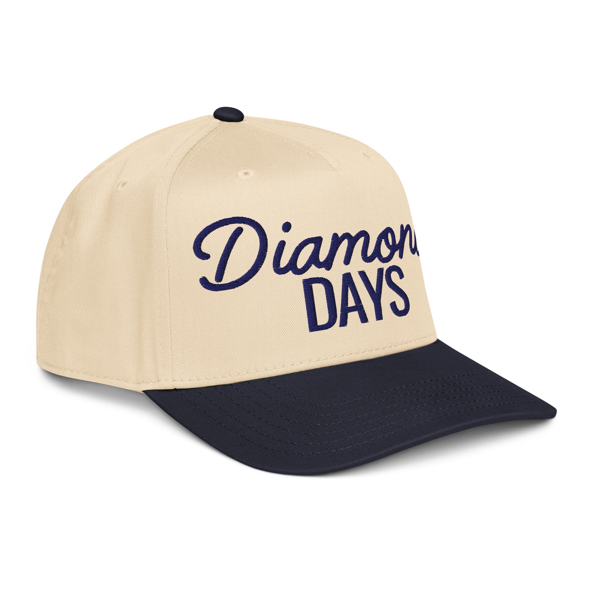 Diamond Days Embroidered Baseball Mom Snapback Hat