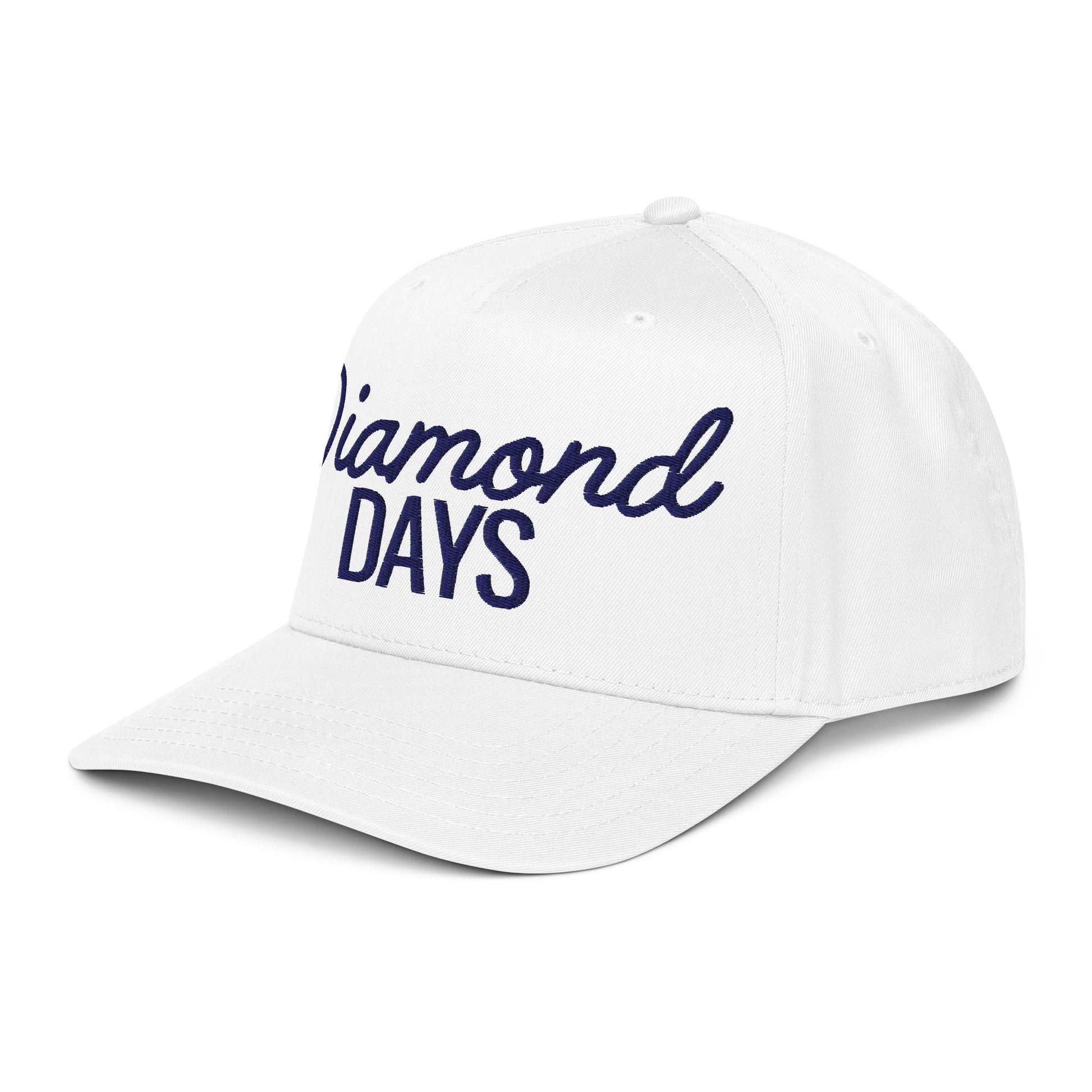 Diamond Days Embroidered Baseball Mom Snapback Hat
