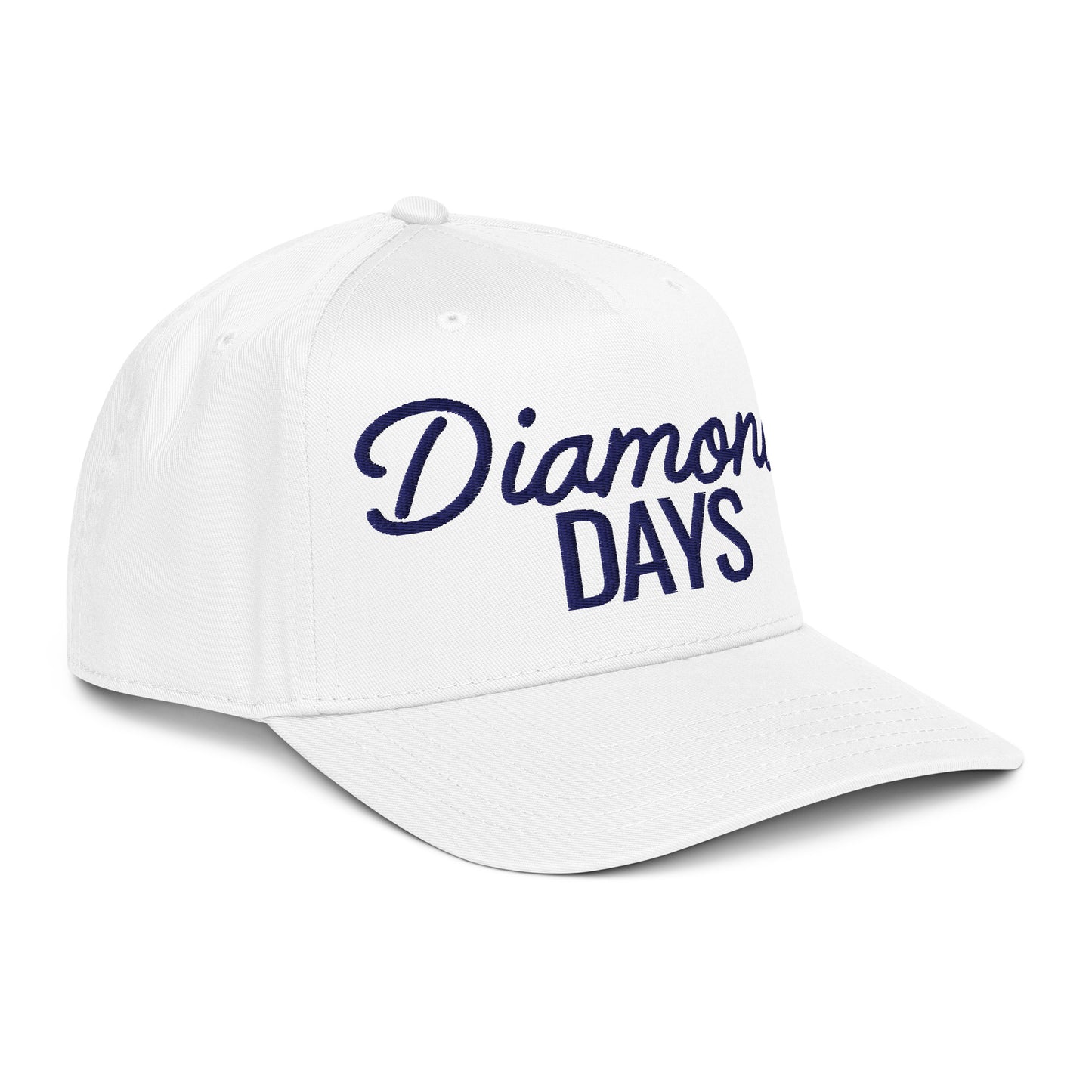 Diamond Days Embroidered Baseball Mom Snapback Hat
