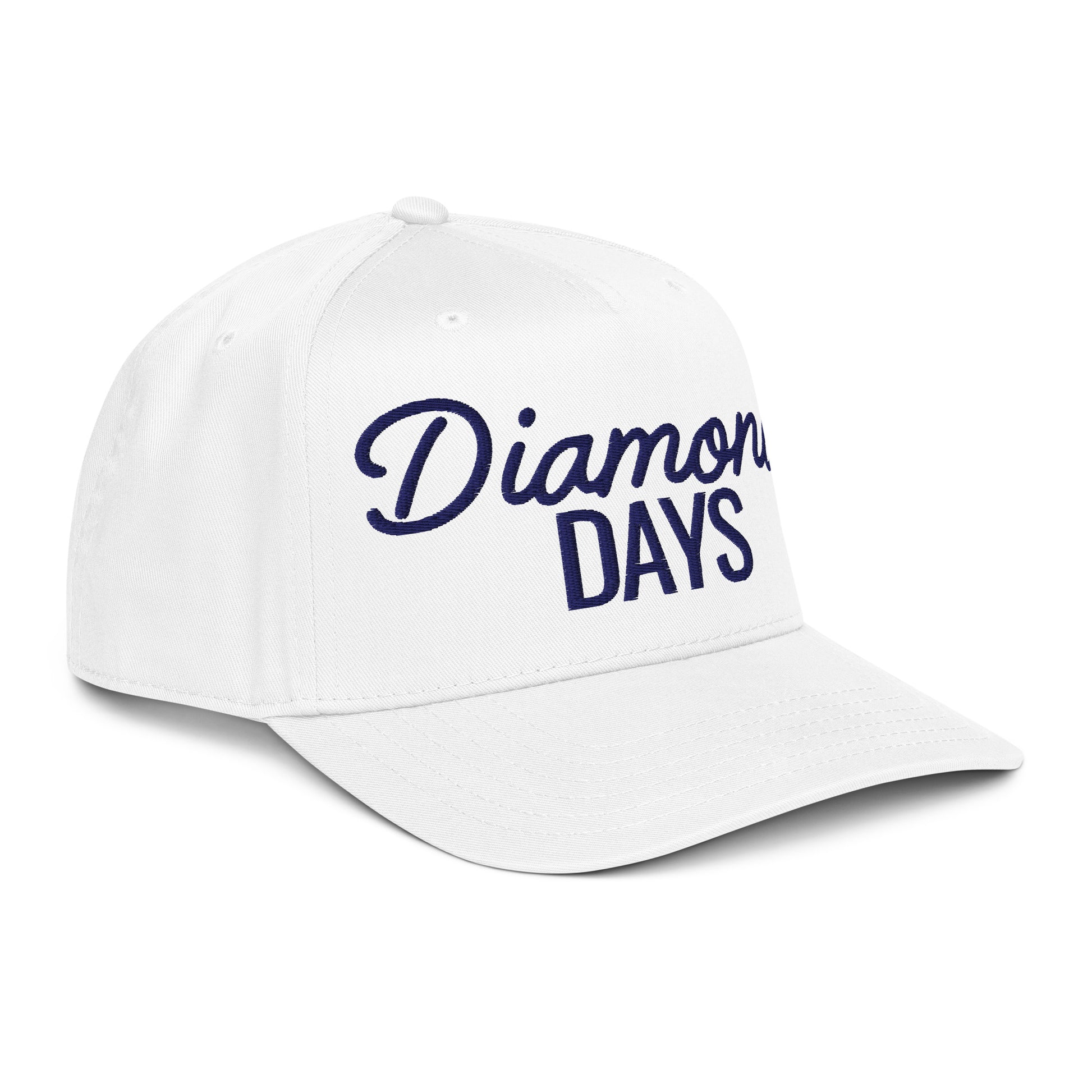 Diamond Days Embroidered Baseball Mom Snapback Hat