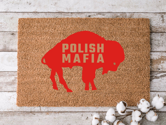Buffalo Bills Polish Mafia Doormat