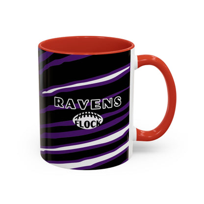Baltimore Ravens Flock Coffee Mug (11 oz)
