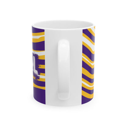 Minnesota Vikings SKOL Ceramic Mug, (11oz)