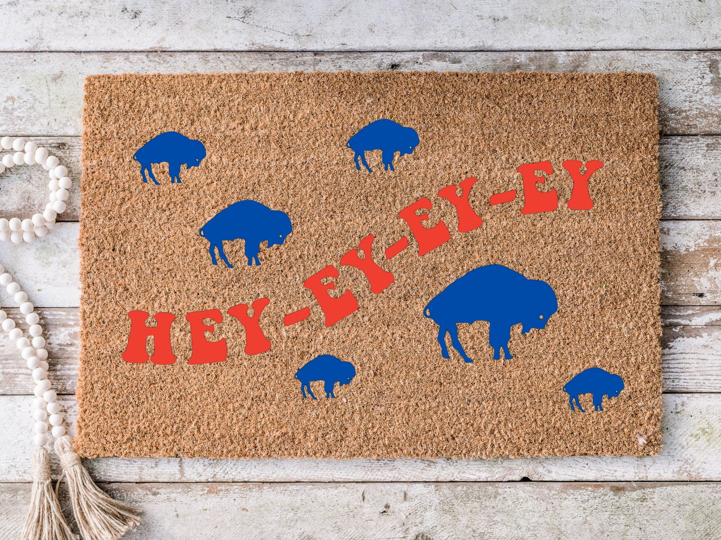 Buffalo Bills Hey Ey Ey Ey Doormat