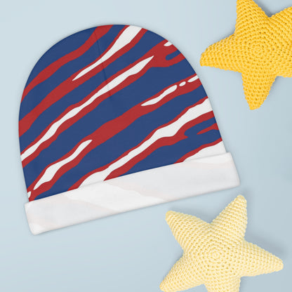 Buffalo Baby Beanie, Cute Football Hat for Newborns, Winter Essentials, Baby Shower Gift, Toddler Accessories, Buffalo Fan Infant Beanie