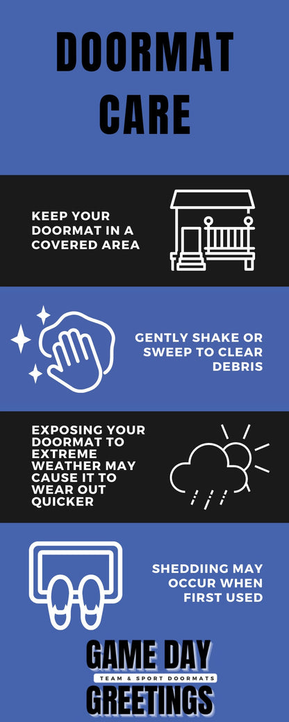 Buffalo Heart Doormat