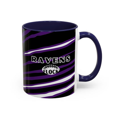 Baltimore Ravens Flock Coffee Mug (11 oz)