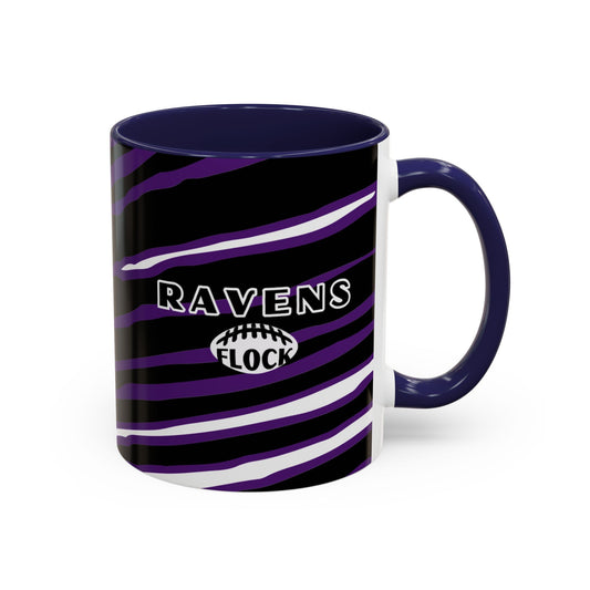 Baltimore Ravens Flock Coffee Mug (11 oz)