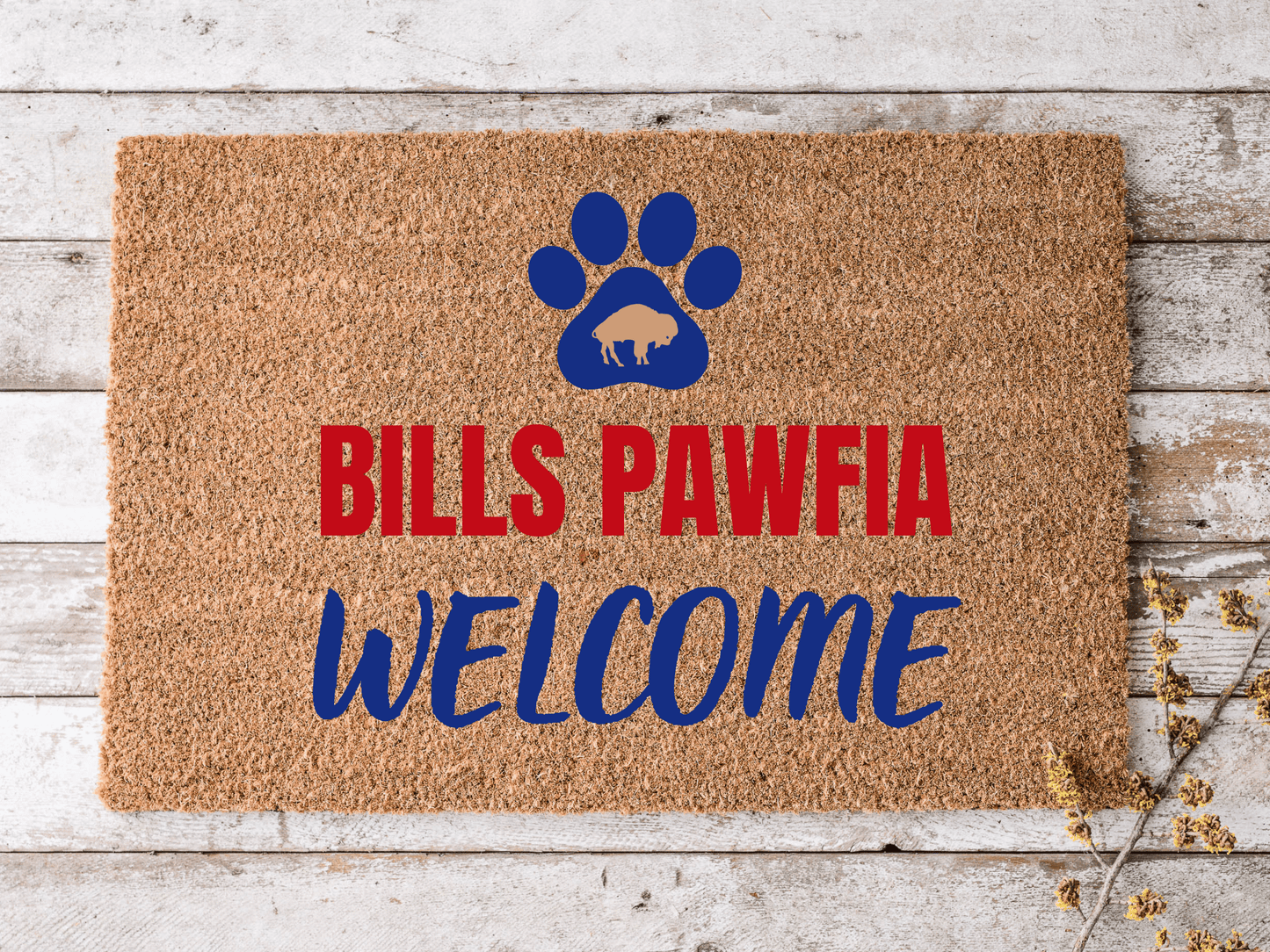 Bills Mafia Doormat Paint & Sip @ Stooges Stuffed Burger Bar