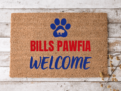 Bills Mafia Doormat Paint & Sip @ Stooges Stuffed Burger Bar