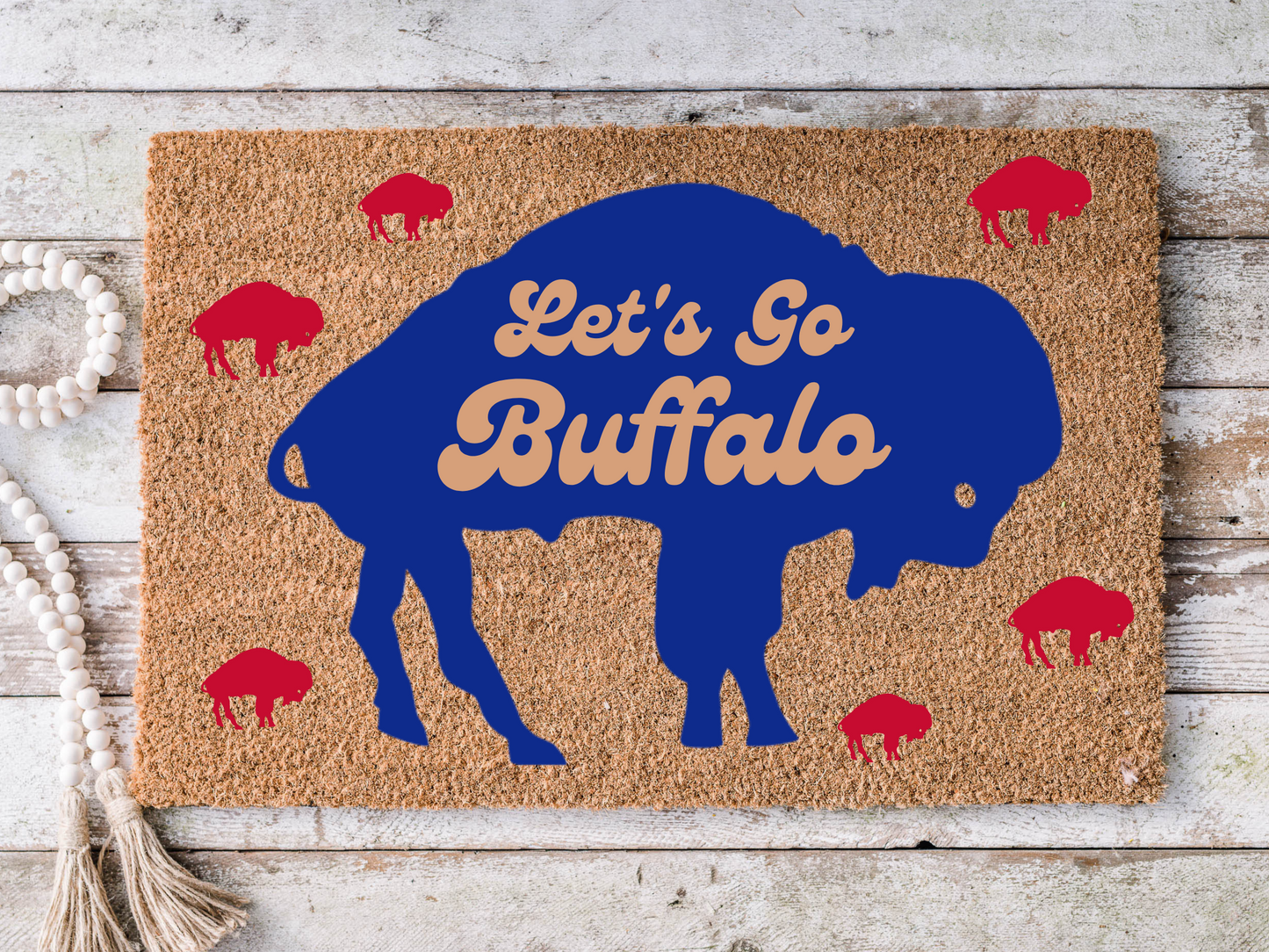 Buffalo Bills Let’s Go Buffalo Doormat