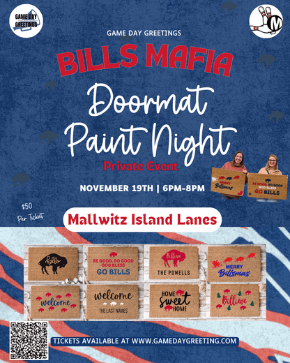 PRIVATE PAINT NIGHT @ Mallwitz Island Lanes 11/19