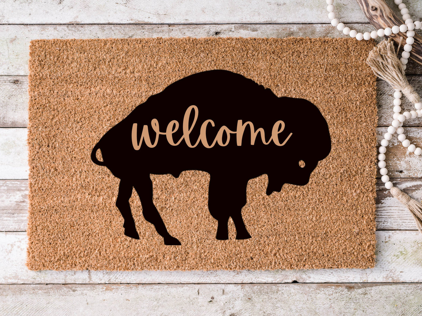 Buffalo Welcome Doormat