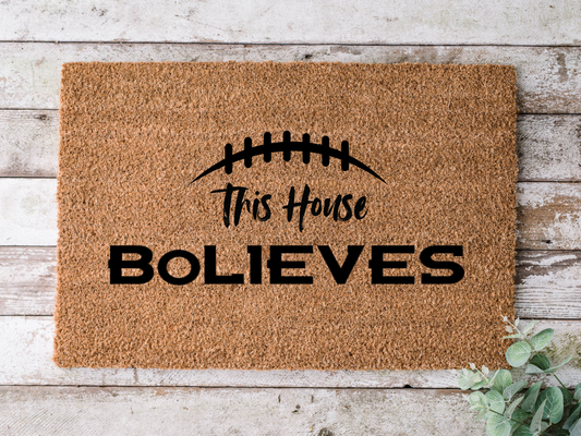 Denver Broncos - This House BoLieves Doormat