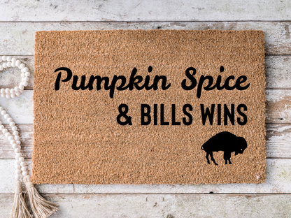 Pumpkin Spice & Bills Win